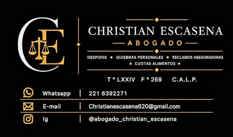 Abogado Christian Escasena