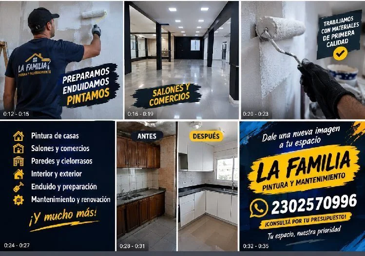 pintor y eletricista