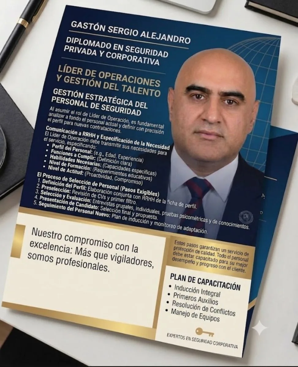Sergio Gaston: Diplomado en Seguridad Privada y Corporativa 5