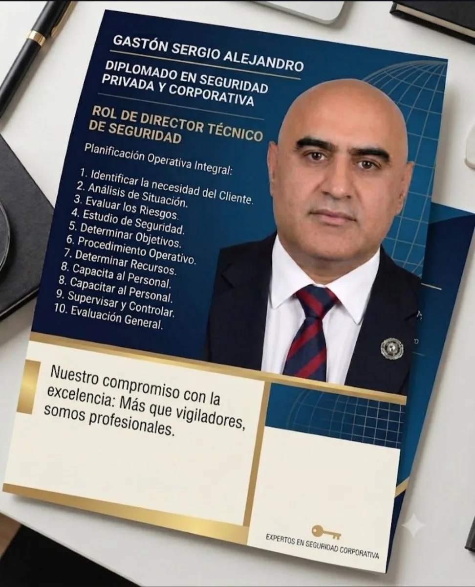 Sergio Gaston: Diplomado en Seguridad Privada y Corporativa 9