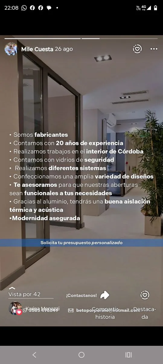 Aberturas San Basilio 5
