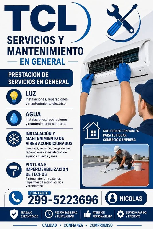 TcL mantenimiento en general