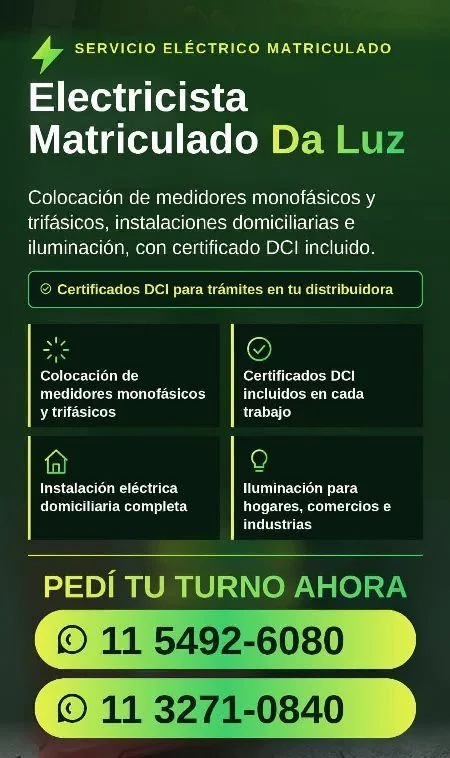 Electricista Da luz