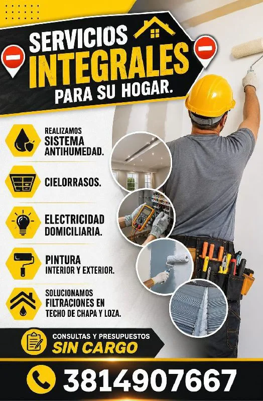 Servicios Integrales para su hogar o negocio
