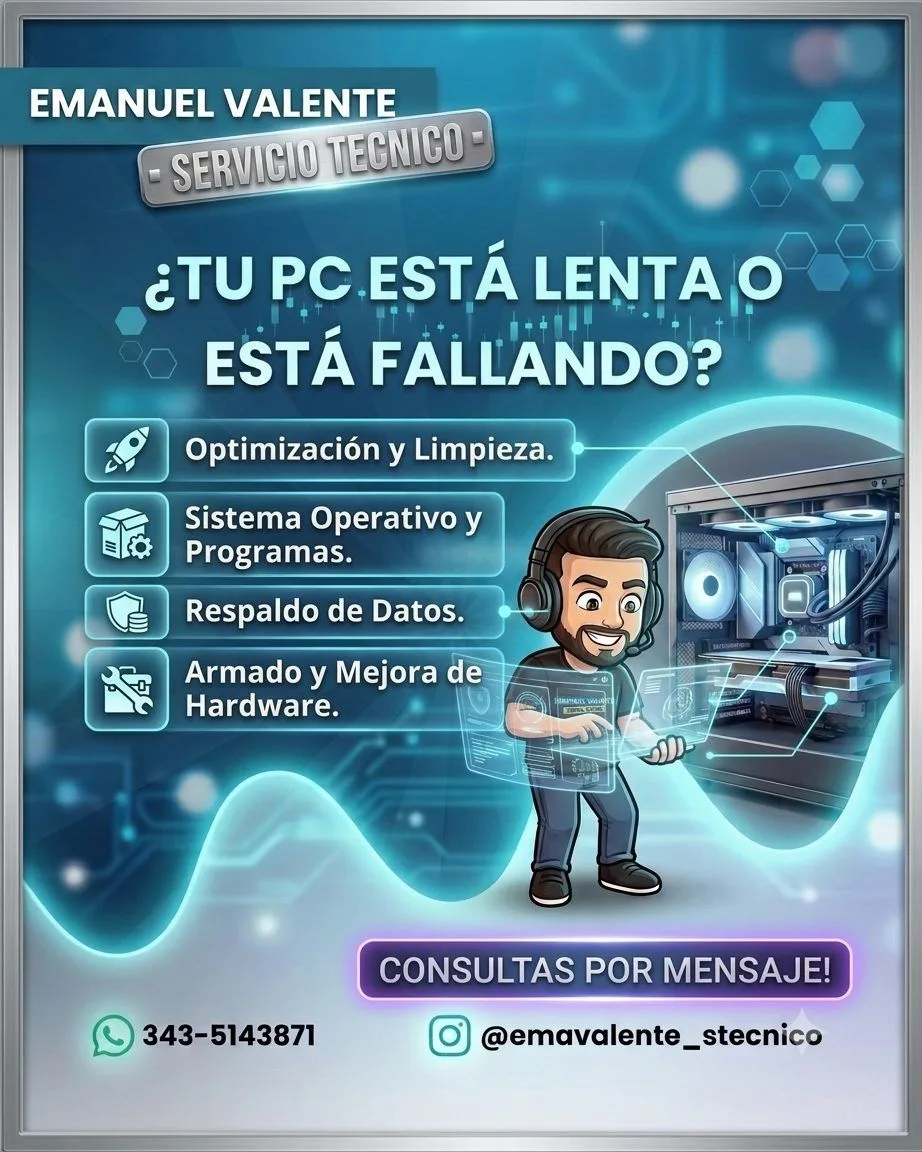 Emanuel Valente Servicio técnico 7