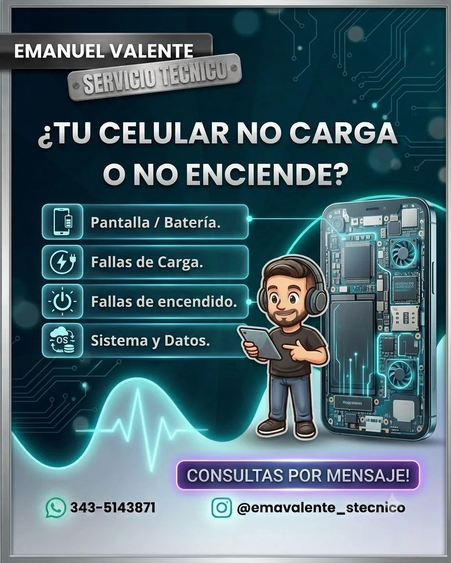 Emanuel Valente Servicio técnico 8