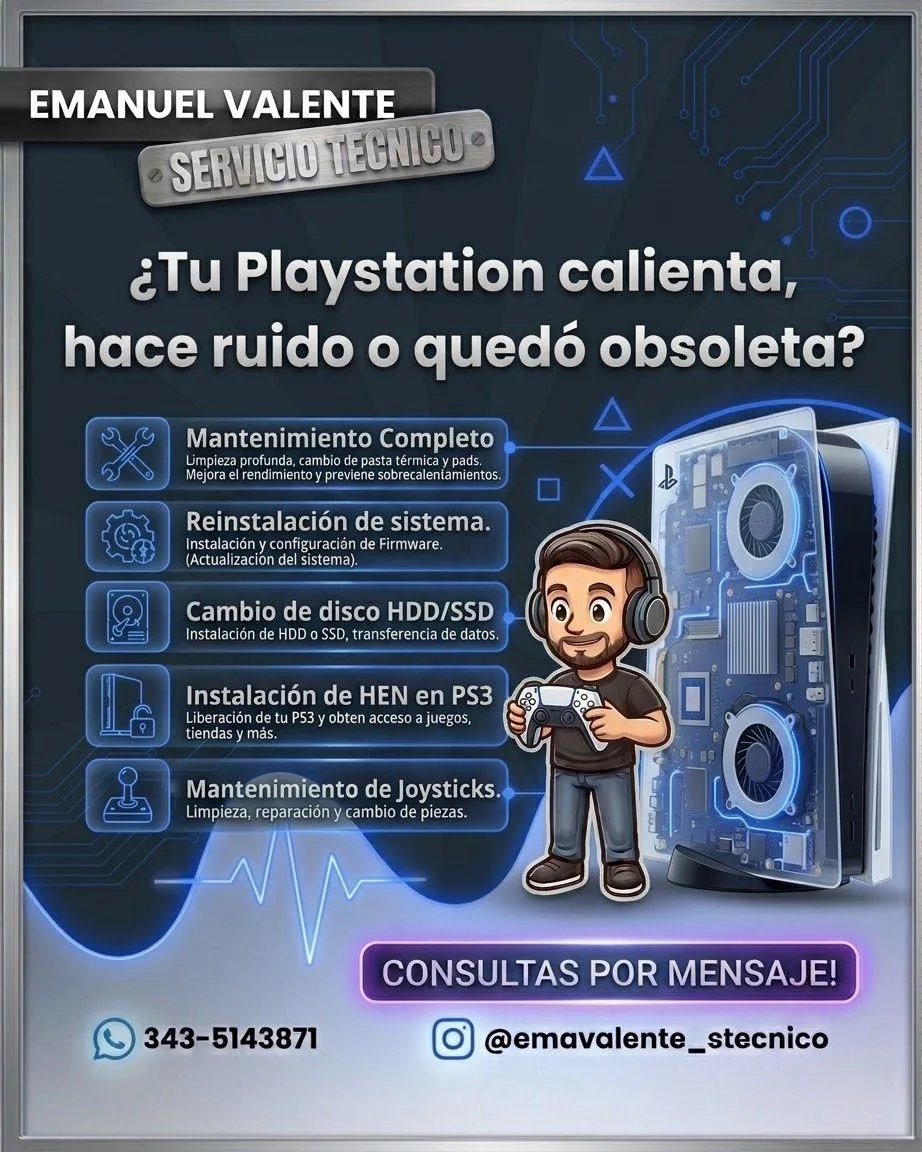 Emanuel Valente Servicio técnico 9