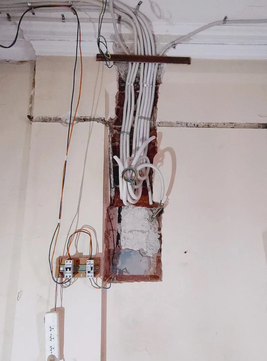electricidad domiciliaria / aire acondicionado split 8