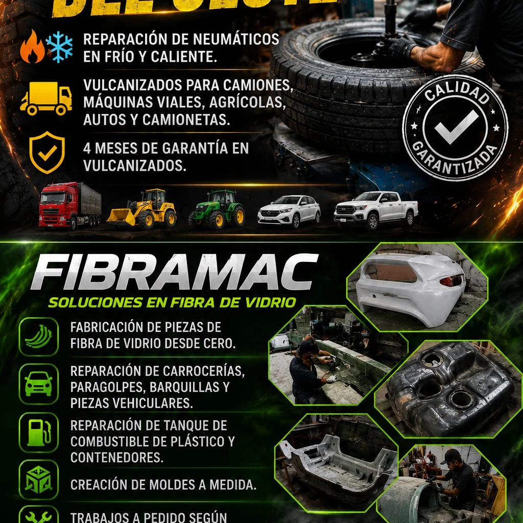 Vulcanizados oeste y fibra Mac